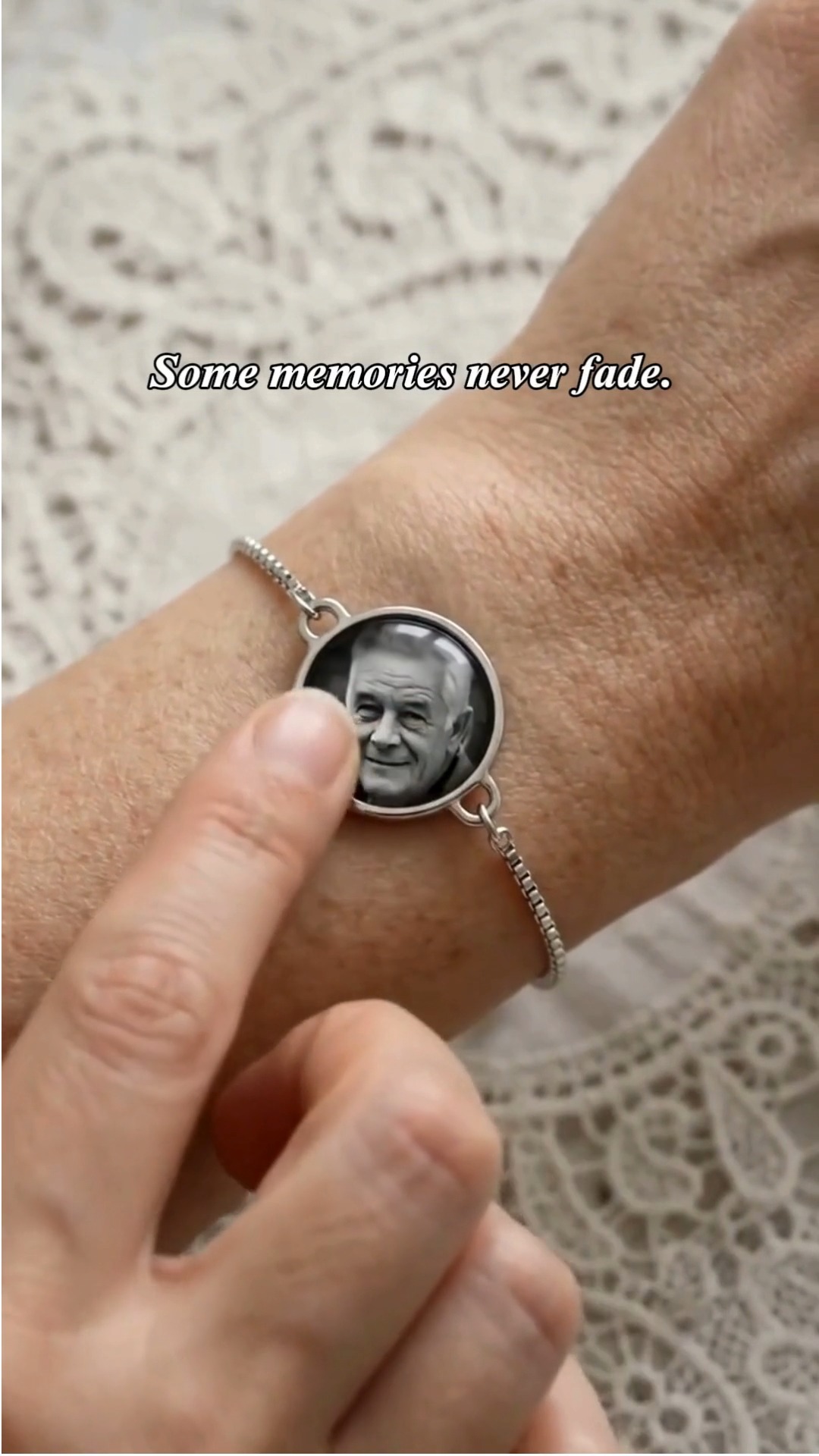 Personalized Hidden Photo Bracelet