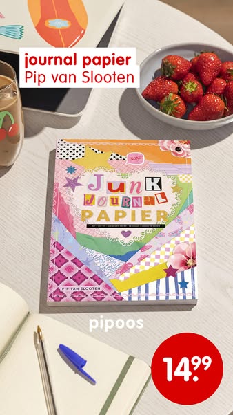 Junk Journal Papier - Pip van Slooten voor €14,99