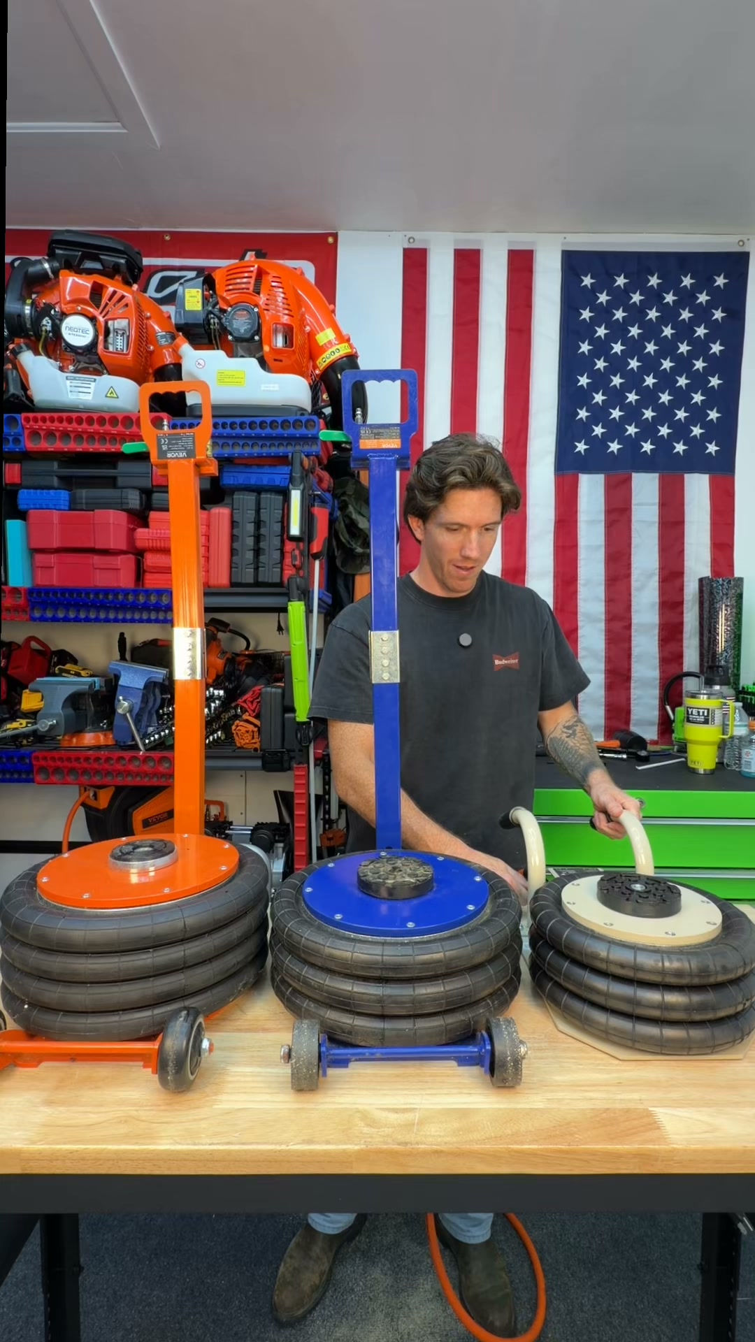 ay Goodbye to Heavy Jacks! 6-Ton Air Lift in Seconds