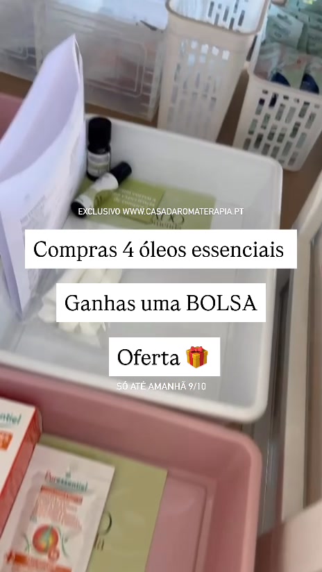 COMPRA 4 ÓLEOS E RECEBE A BOLSA
