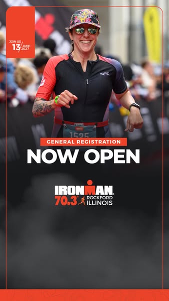IRONMAN 70.3 Rockford-Illinois | June 13, 2027