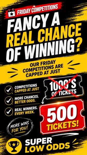 YOU COULD WIN NEXT!