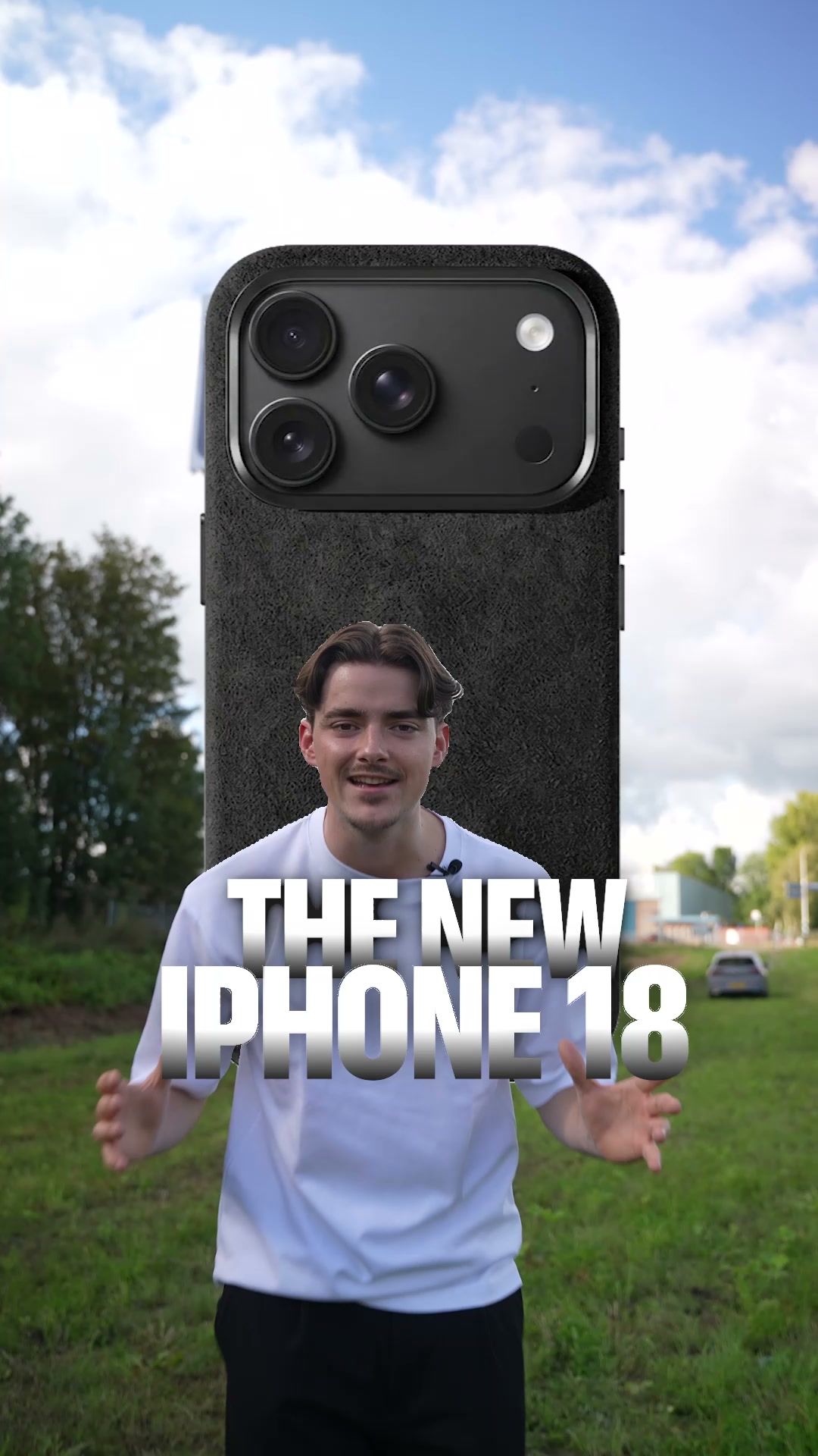 Alcantara® case for the iPhone 18