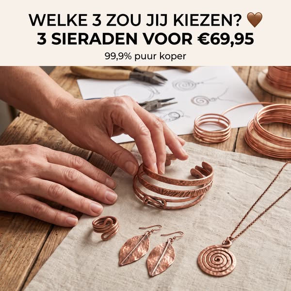 3 sieraden voor €69,95