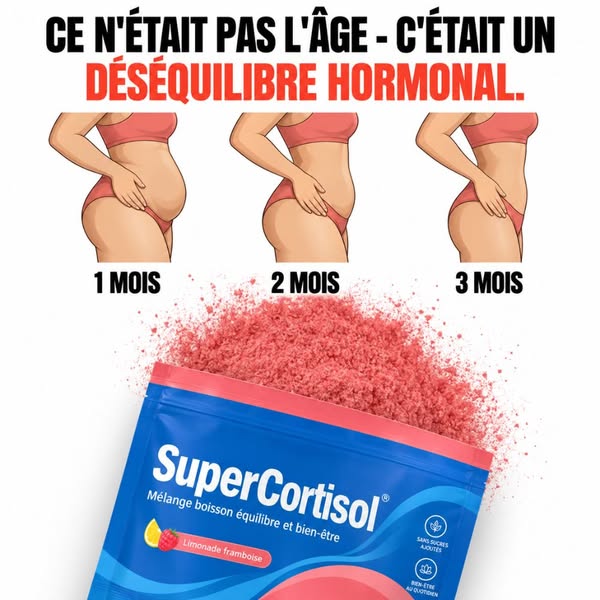 Ventre gonflé, visage bouffi : cible aussi le cortisol