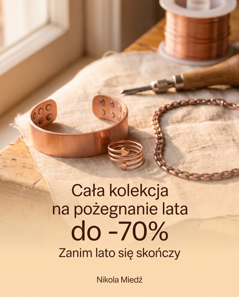 Miedź o czystości 99,9% wykonana przeze mnie