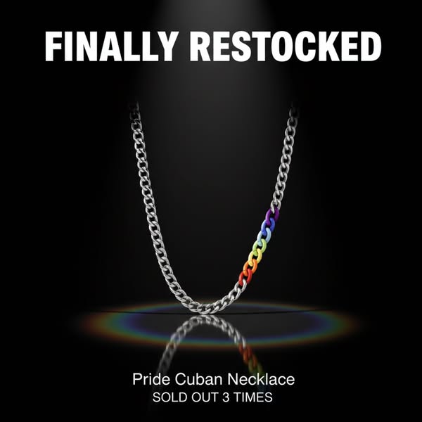Pride Cuban Necklace