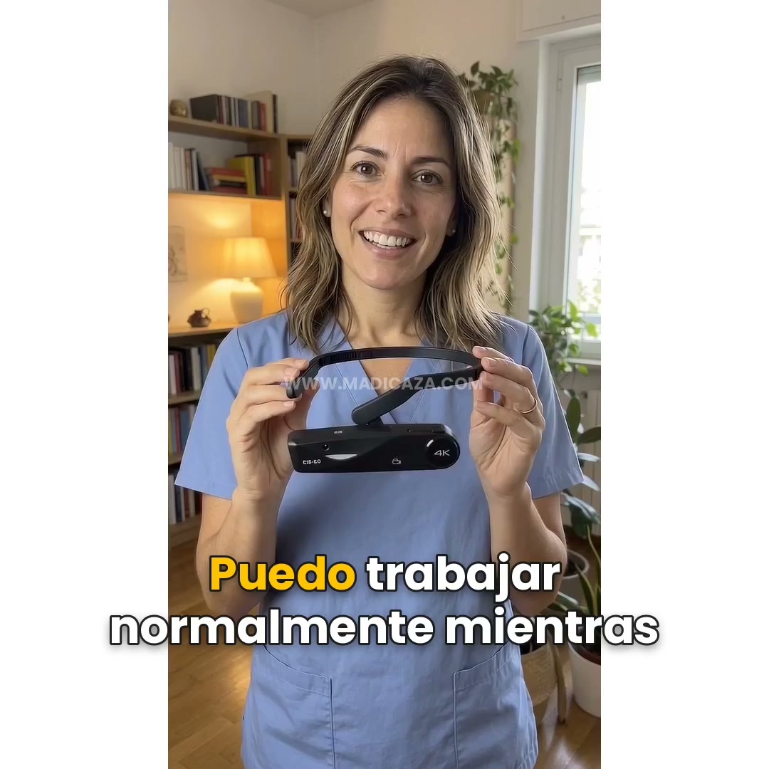 Cámara 4K — tu perspectiva en el consultorio