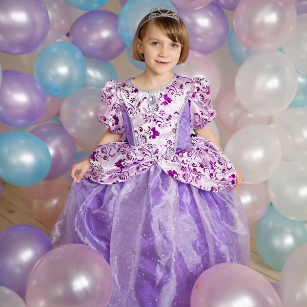 Great Pretenders Prinsessekjole Lilla 3-8 År - 5-6 Y-Julegave