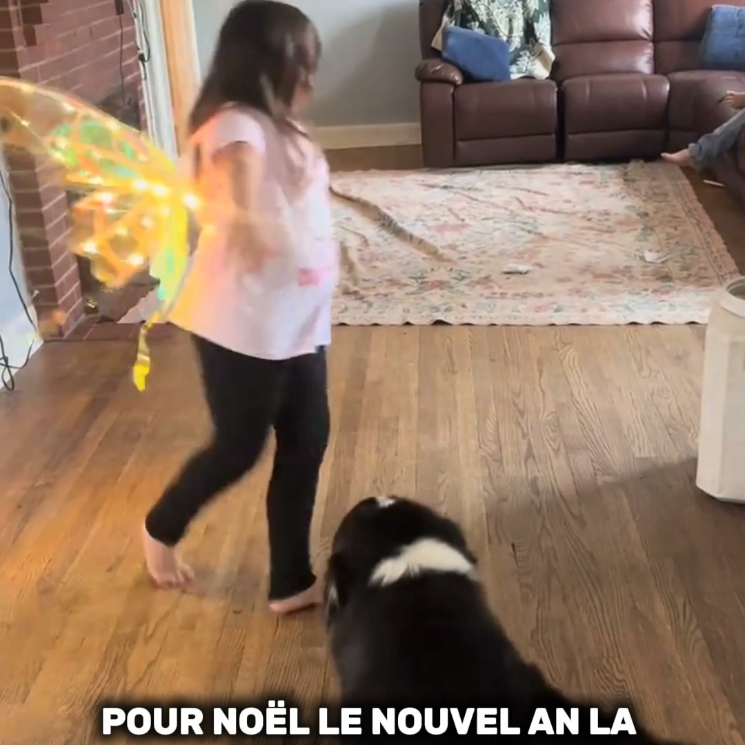 Le cadeau qui a fait briller ses yeux