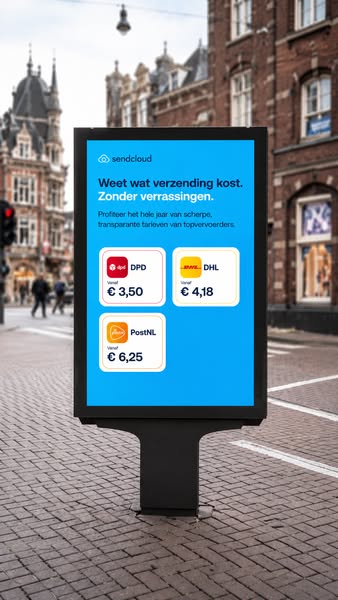 Weet wat je verzendkosten zijn