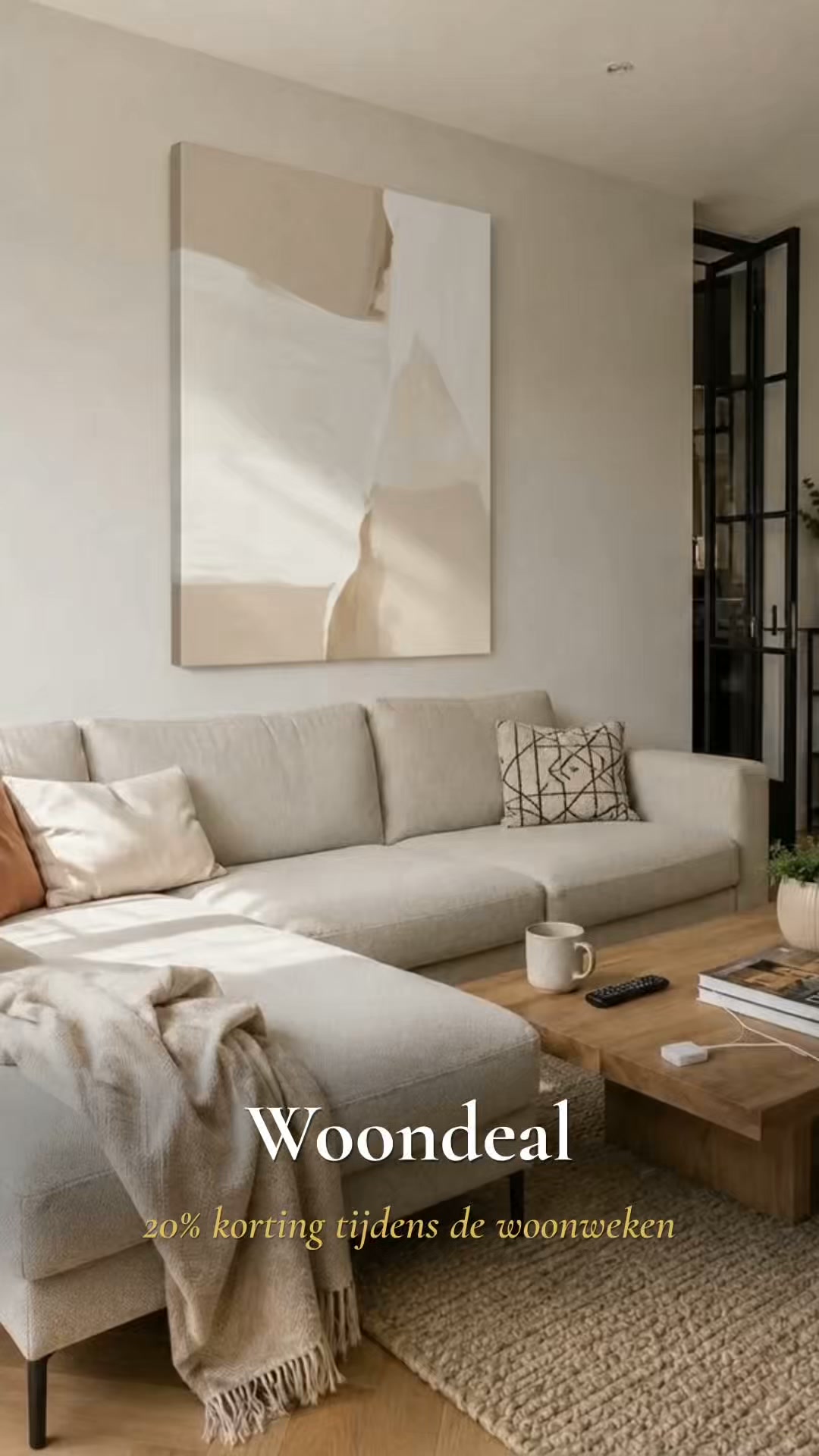 Woondeal: 20% korting op alle kunstwerken