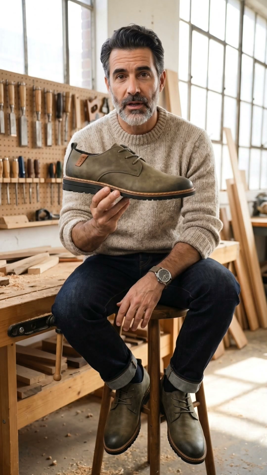 The Dignified Dress Shoe. The Comfort of a Sneaker.