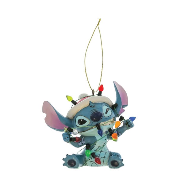 Stitch EnveloppÉ De Guirlandes De NoËl Ho - Disney Traditions