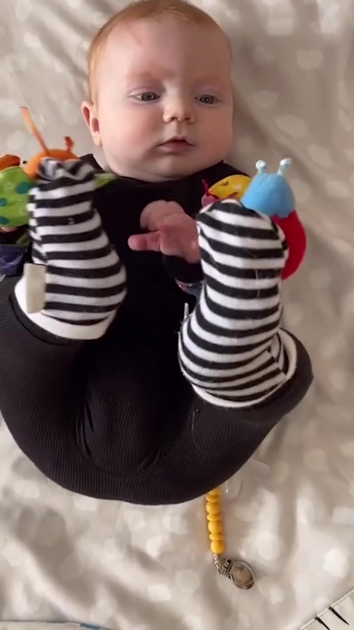 Baby Hand and Foot Rattle Set