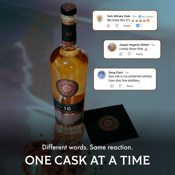 Single cask. Never made twice