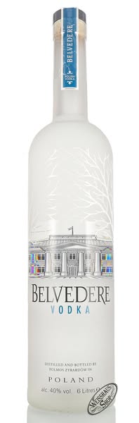 Belvedere Vodka Illuminator 40% vol. 6,0l Mathusalem
