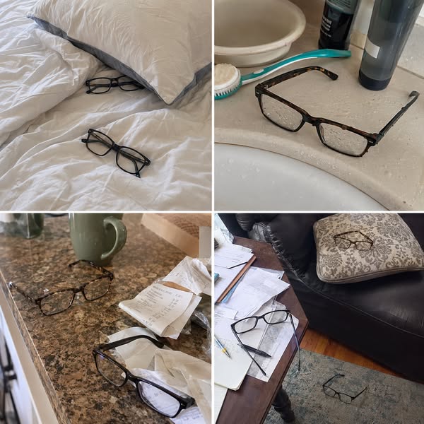 FOUR ROOMS. MULTIPLE PAIRS. STILL NO GLASSES.