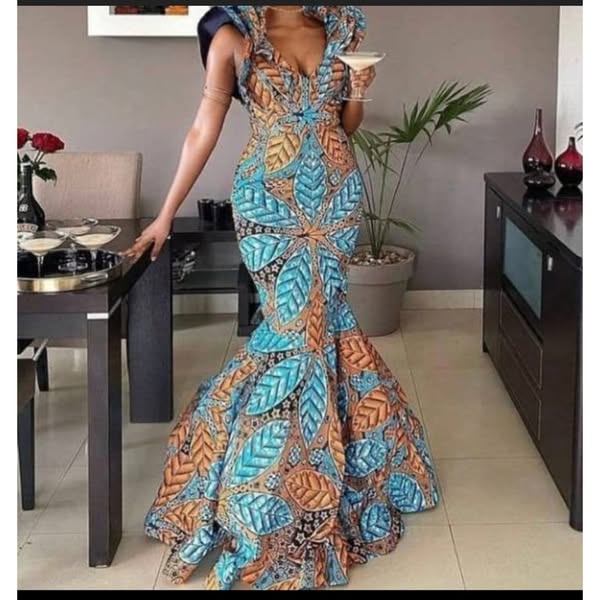 African Print Party Dresses