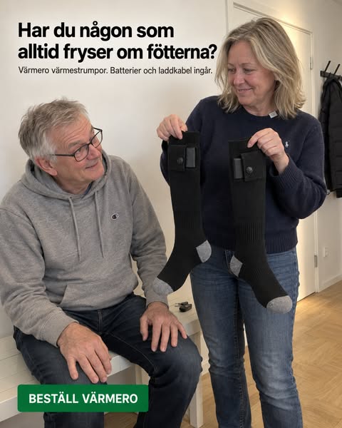 Tre par strumpor. Ändå kalla tår.