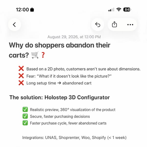 40% fewer returns. Higher conversion.