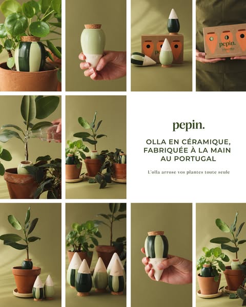 Fabriquée à la main, pensée pour vos plantes