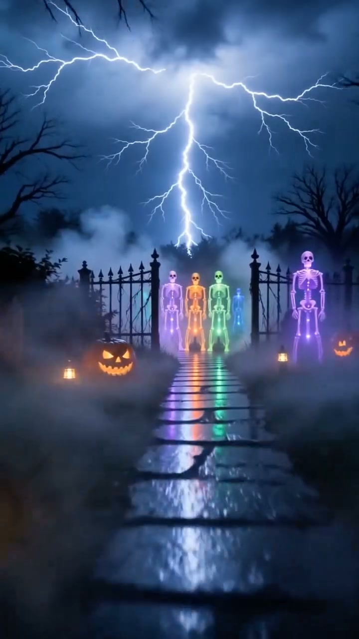 Want a Halloween yard that stops everyone in their tracks?