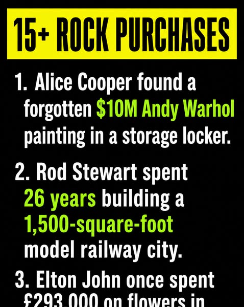 Alice Cooper Found a $10M Warhol in Storage