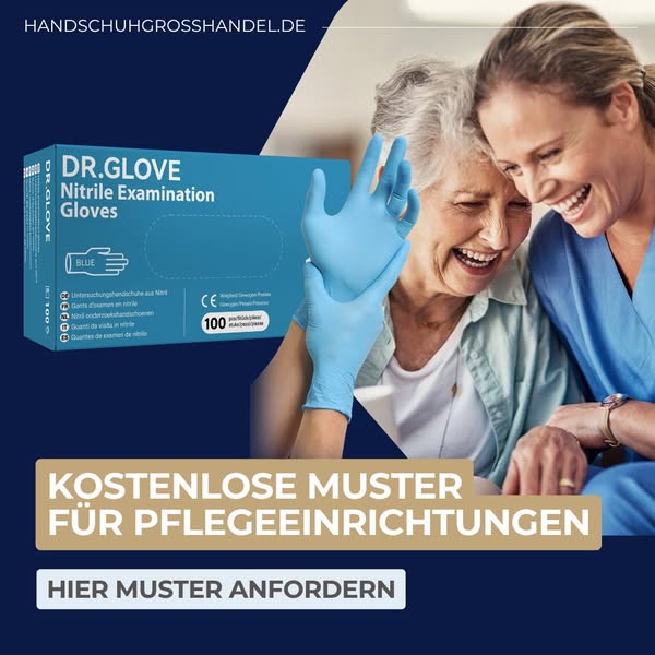 Kostenlose Handschuh-Muster für Pflegeeinrichtungen