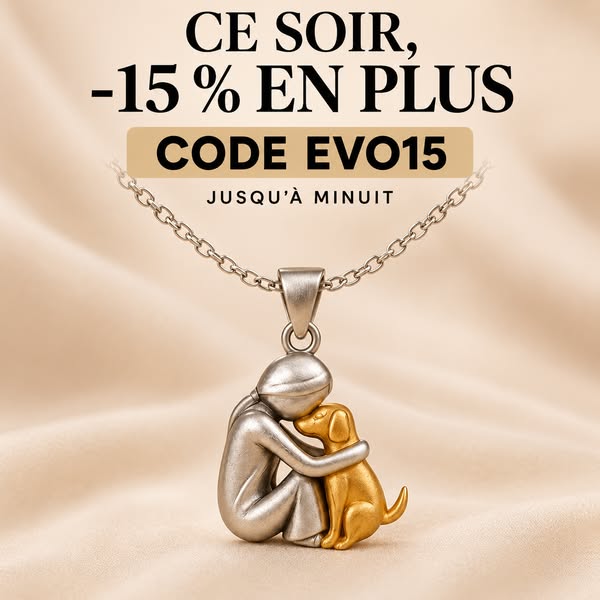 Votre collier personnalisé −15 % avec EVO15