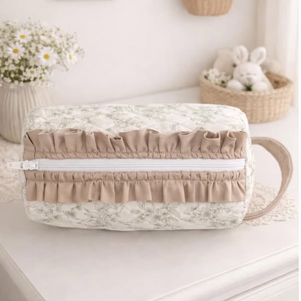Sew the Cutest Ruffle Diaper Pouch!