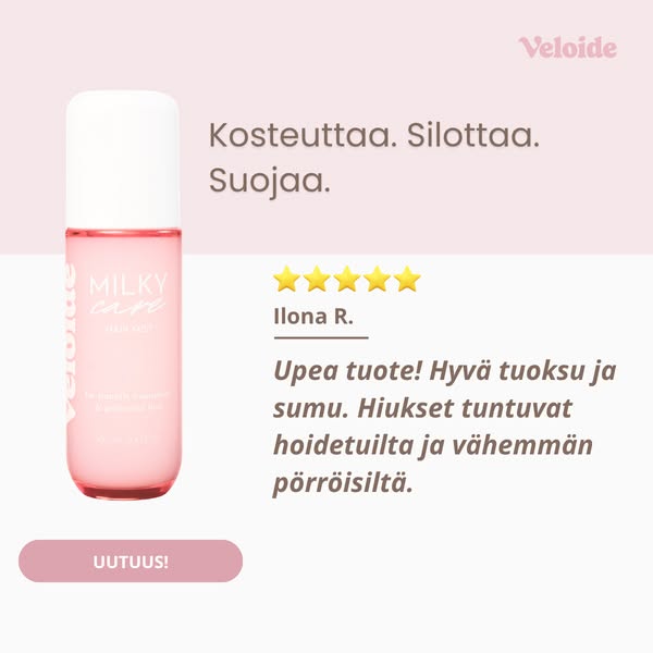 Pehmeyttä. Kosteutusta. Suojaa