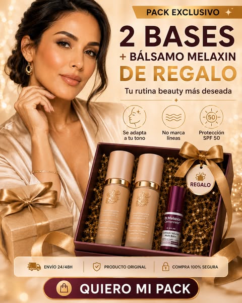 SÚPER OFERTA · DOS BASES + REGALO SUPER BALSAMO Dr. Melaxin Multi Balm + E-BOOK