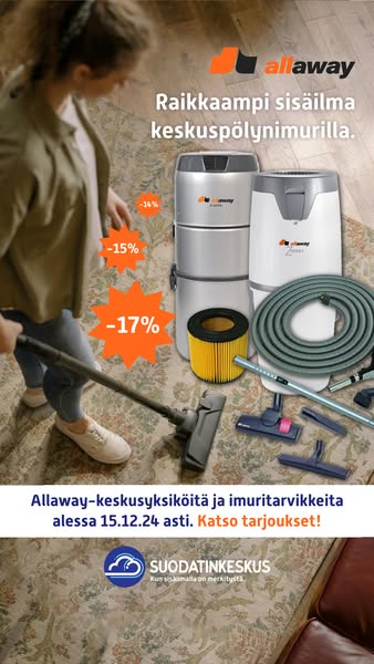 Allaway nyt jopa -20%!