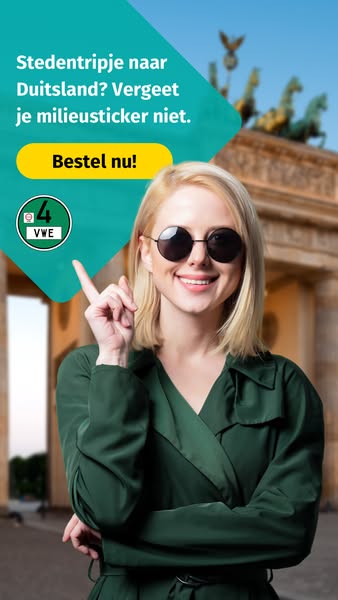 Tripje naar Duitsland? Vergeet de milieusticker niet!