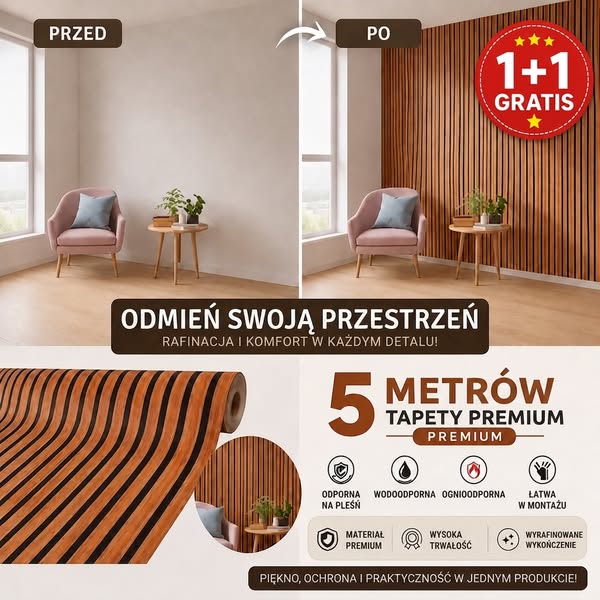 Szybka metamorfoza ściany!