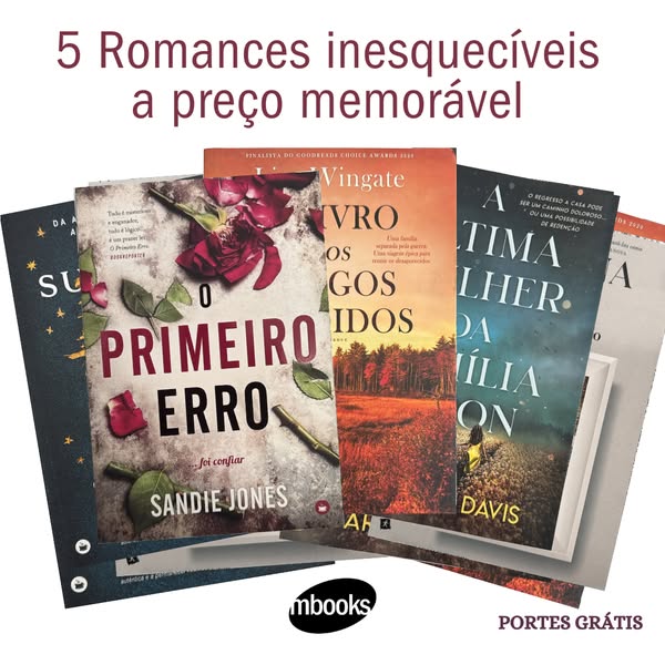 5 Romances Que Vai Adorar Ler