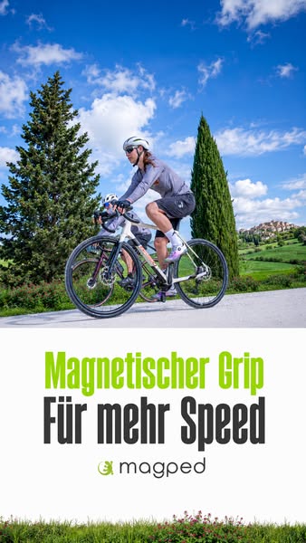 Magnetpedale für Rennräder