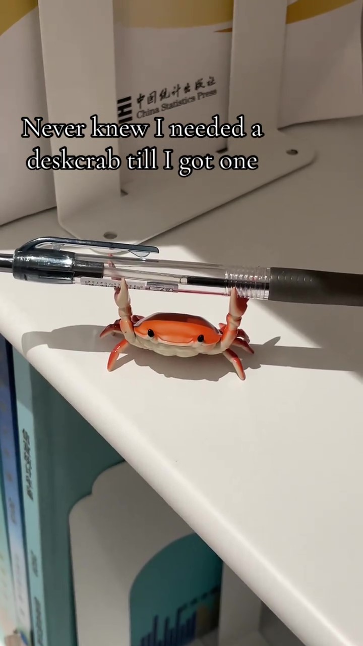 Funny Hot Sale - Cute crab-shaped pen holder