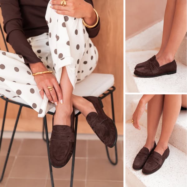 Madeleine™ – Le mocassin chocolat coup de cœur de la saison