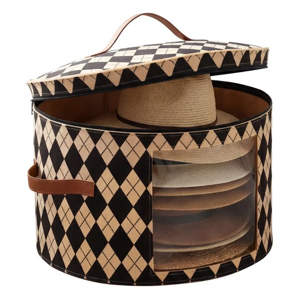 Harlequin Hat Storage Box