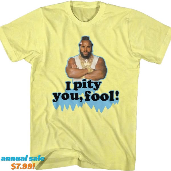 CLEARANCE SALE — $7.99!
