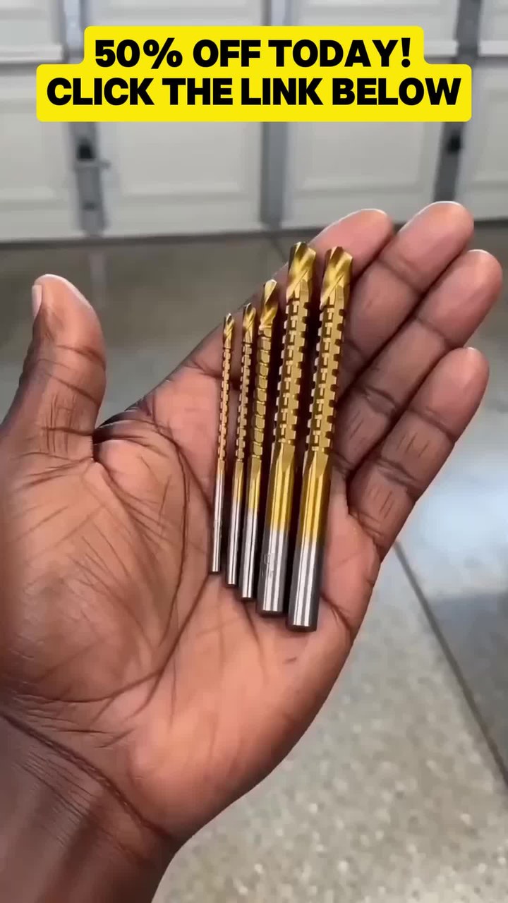 Cobalt Drill Bit Set (6 PCs)
