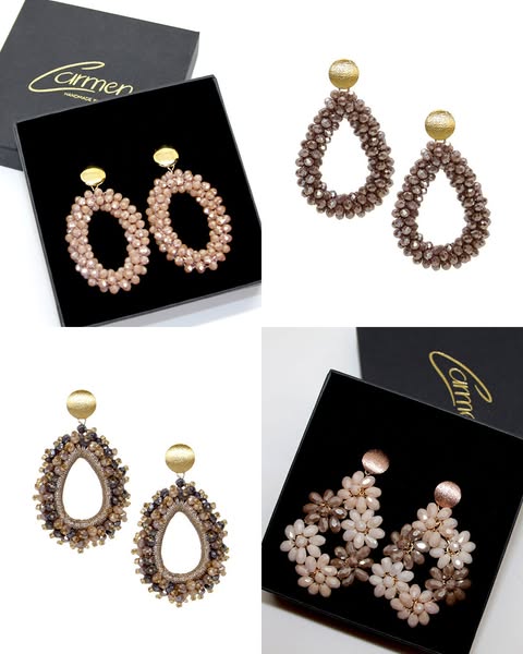 Bei uns findest Du handgefertige Ohrringe für besondere Momente in Österreich gefertigt exklusiver Designerschmuck leicht und angen