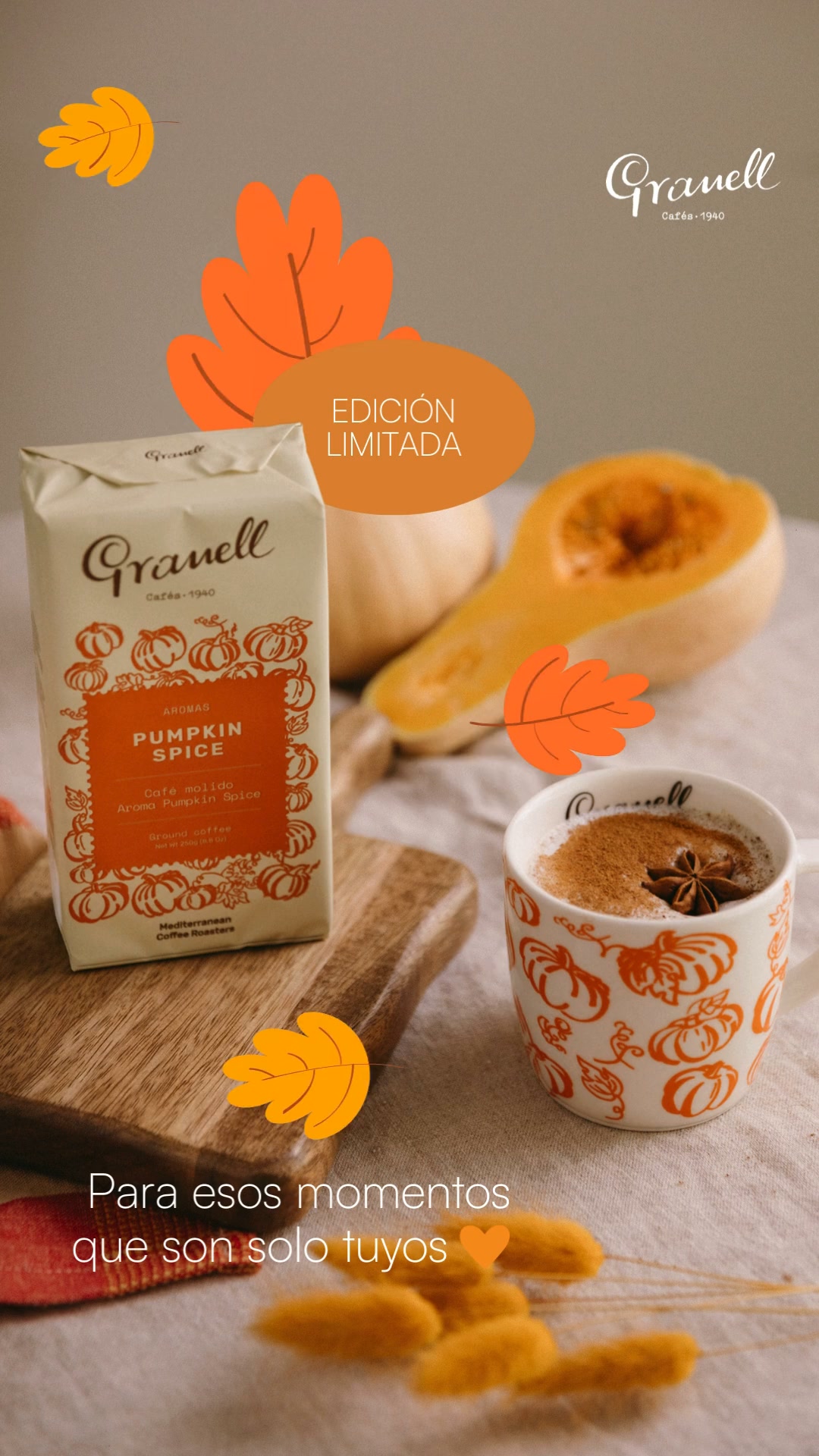 Café aroma Pumpking Spice