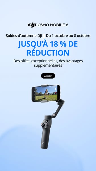 Promotions d’automne DJI