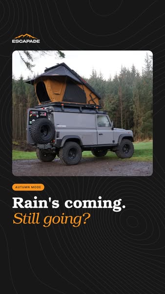 Rain's coming. Still going?