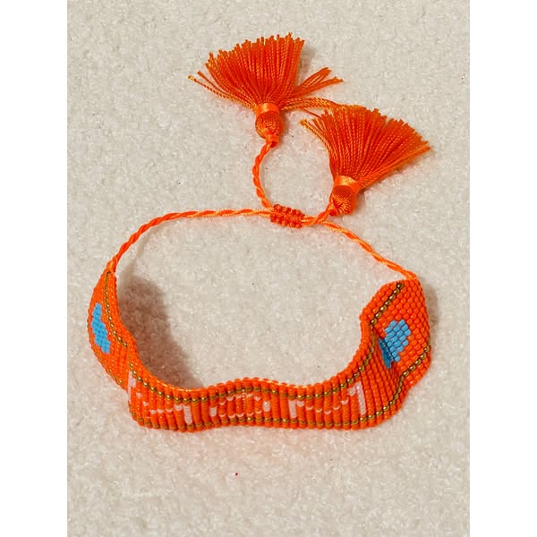 MOM BRACELET TISSE EN PERLE