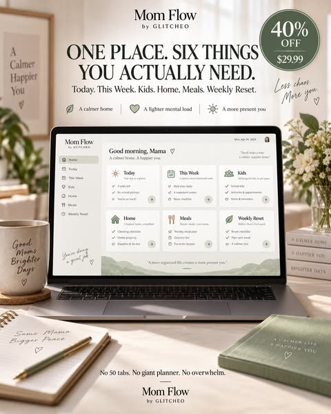 One place. Six things you actually need.
