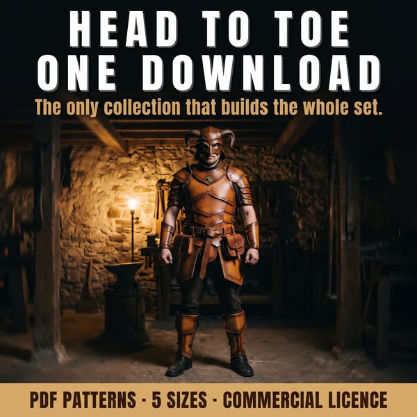 The Leather Armory - 30+ Cosplay & Fantasy Patterns